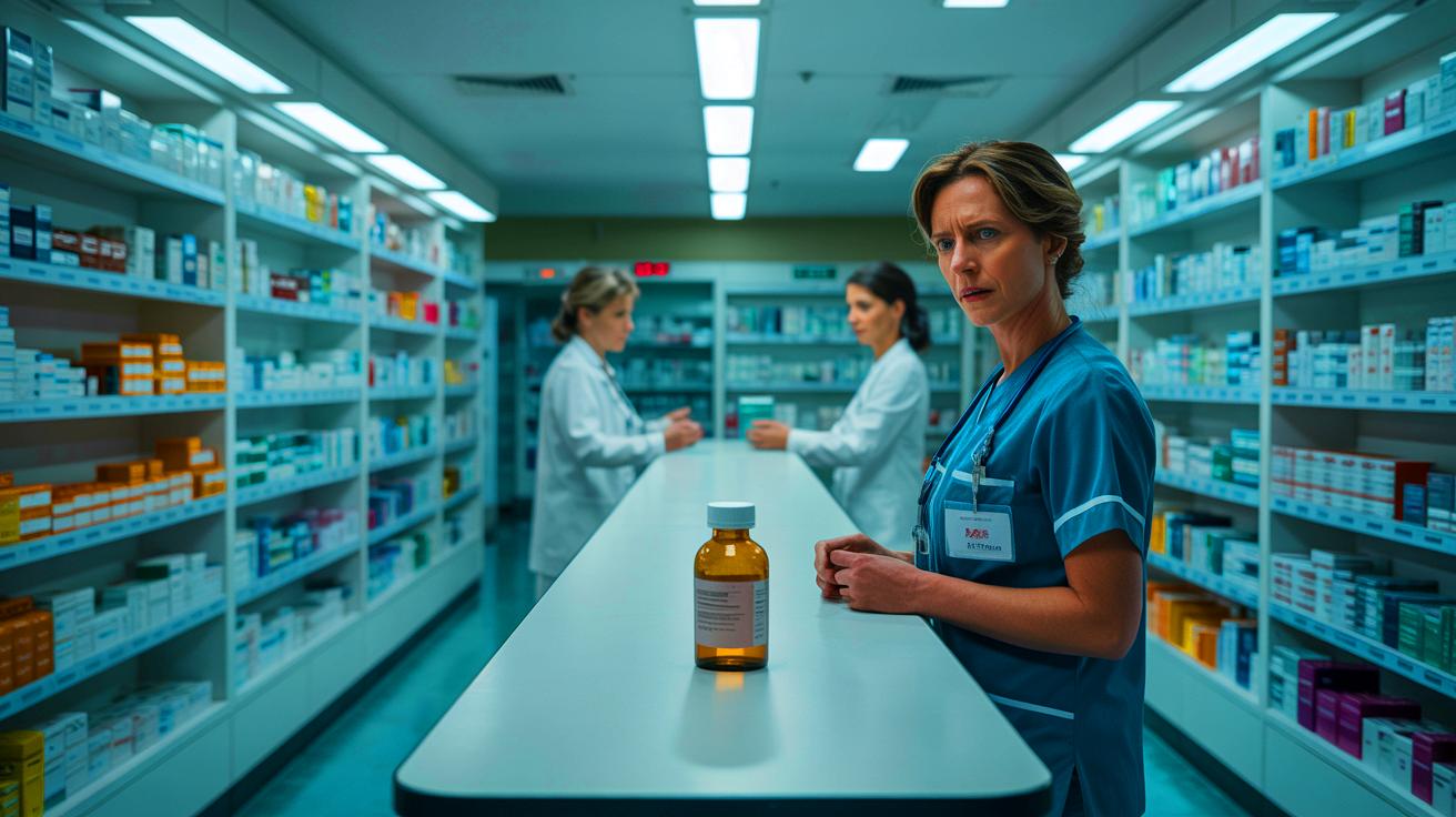 Illustration of hospitals facing shortages of basic medicines (AI-generated). Credit: Ideogram.