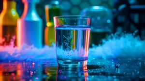 Illustration of hidden chemicals in tap water linked to long-term illnesses (AI-generated). Credit: Ideogram.