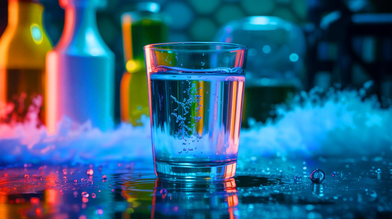 Illustration of hidden chemicals in tap water linked to long-term illnesses (AI-generated). Credit: Ideogram.